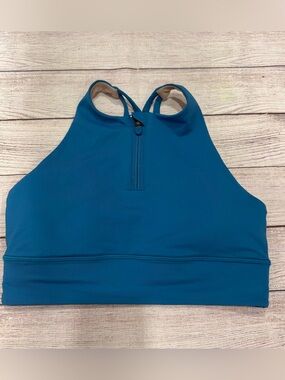 LULULEMON High Neck Energy Bra Size 8 with Zipper